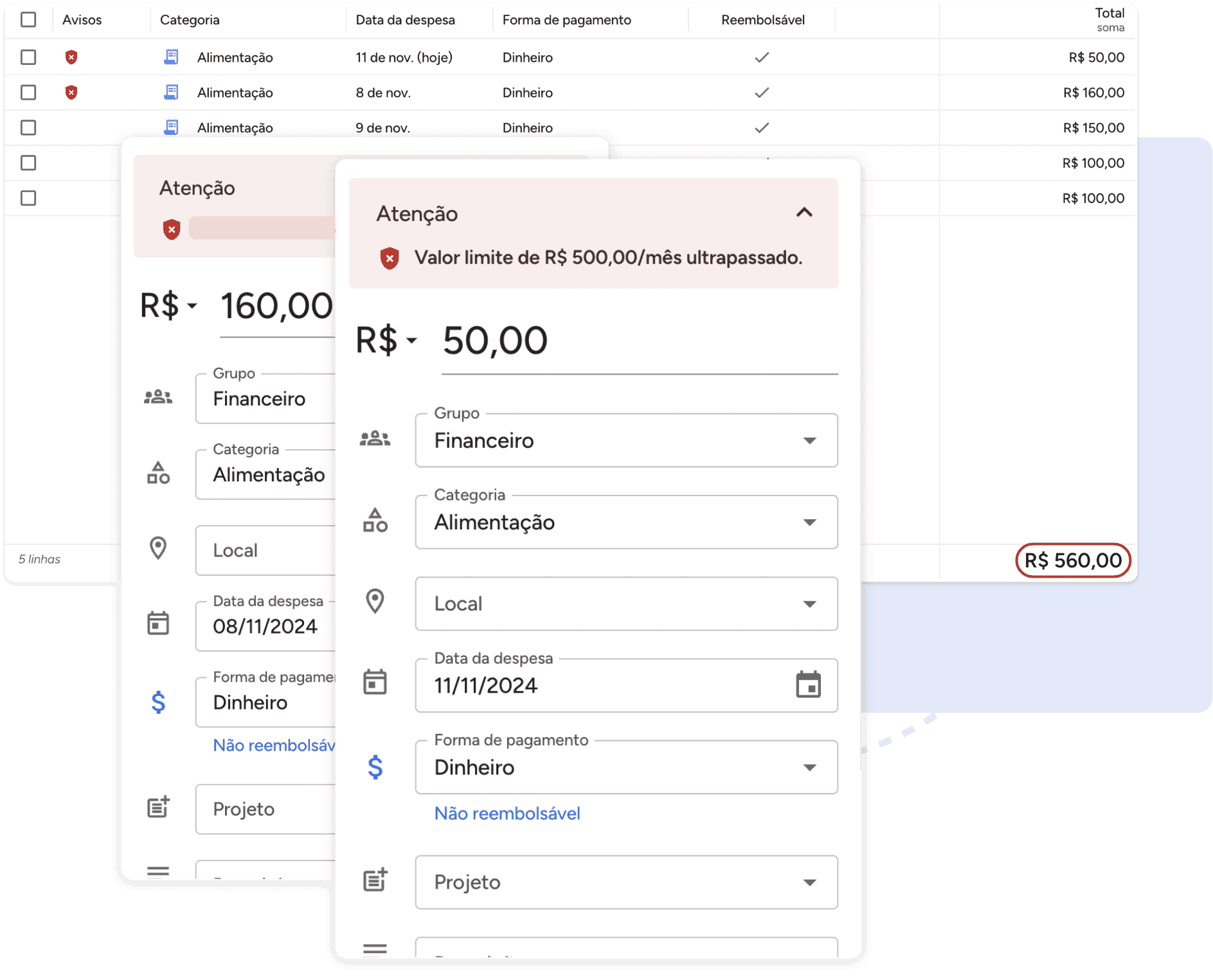 Crie regras personalizadas e torne a prestação de despesas mais segura com a NotePay.